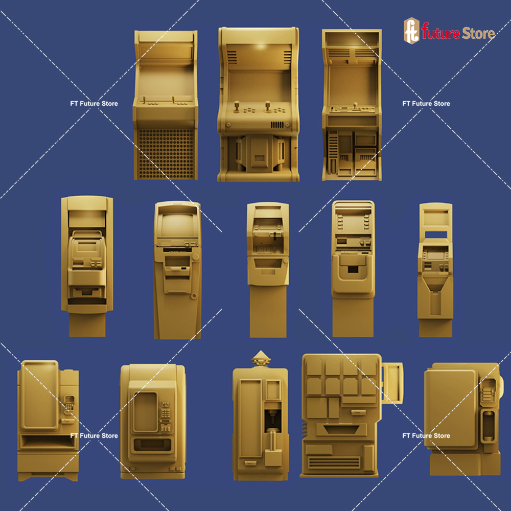 3D Print 1/64 Arcade Game Self - Arcade Toy Vending Machine recension och pris