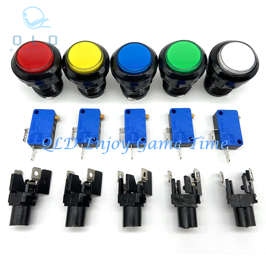 12PCs 30mm LED Illuminated Arc - Arcade Games And Vending recension och pris