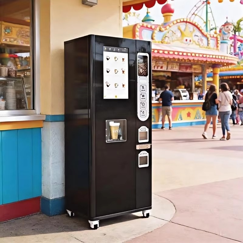 Commercial cabinet-type freshl - Vending Machine Qr Code recension och pris